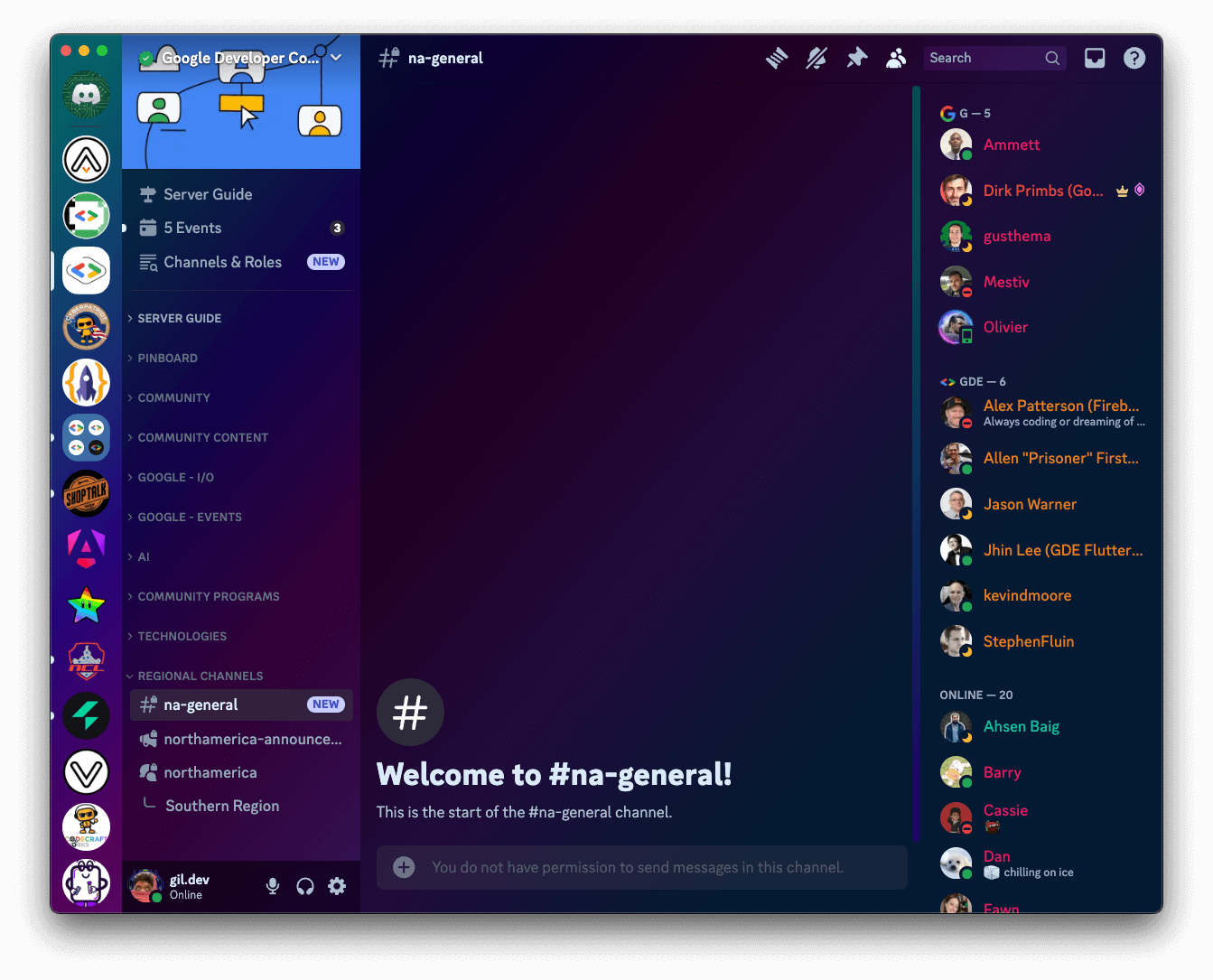 Discord - Muted Channels